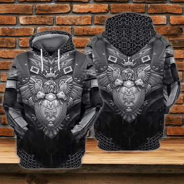 Armor Eagle Gift For Men And Women 3d Hoodie Zip Hoodie
