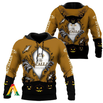 Scary Night Halloween The Macallan Hoodie &amp; Zip Hoodie