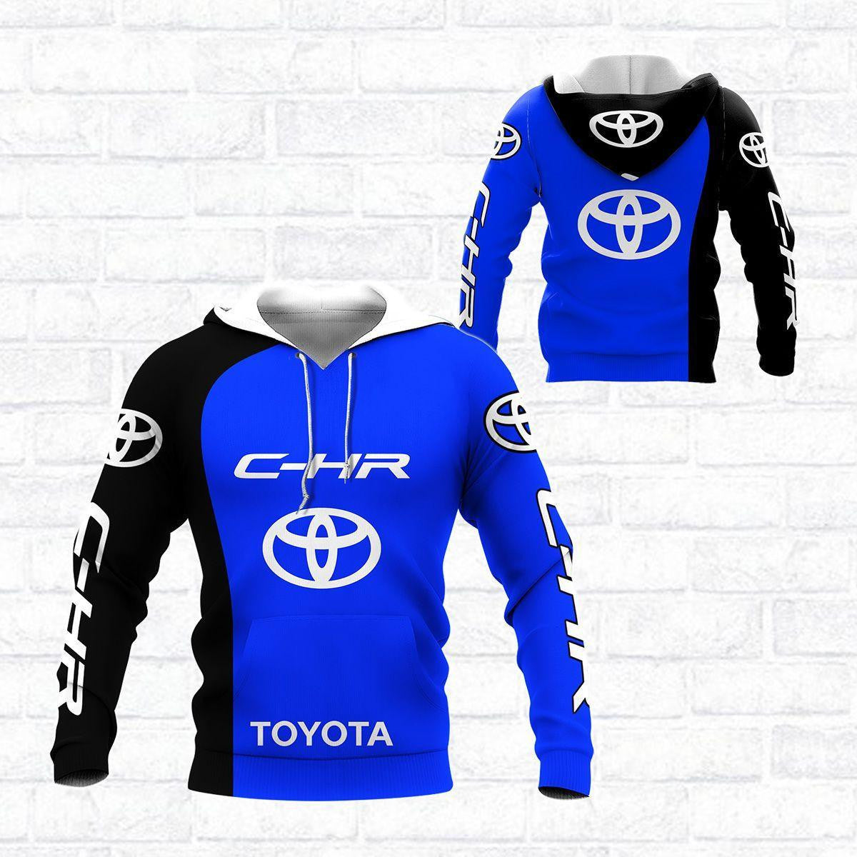 Toyota C-hr Shirt Fan Gift 867, Stylist Unisex 3d Hoodie Zip Hoodie