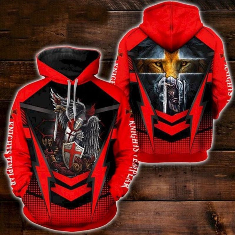 Knights Templar For Men For Women All Over Printing 3d Hoodie