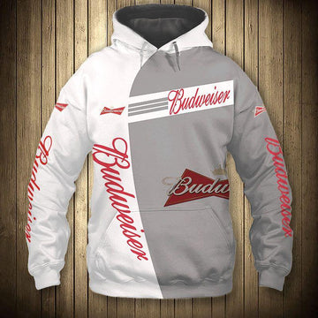 Budweiser King Beer 5k414 Fan Gift Stylist Unisex Cartoon 3d Hoodie Zip Hoodie