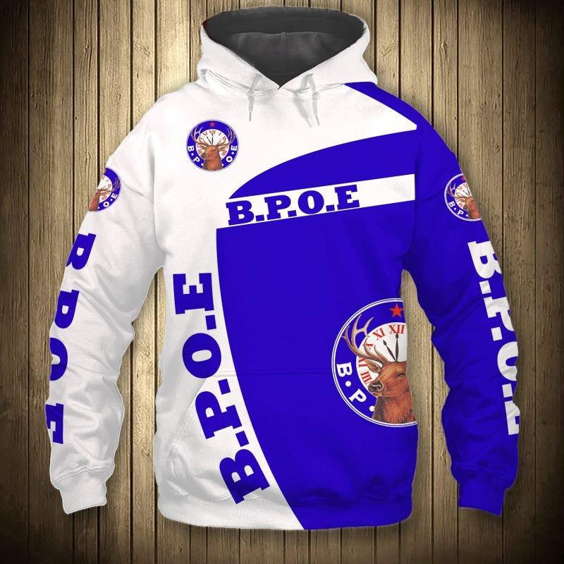 Benevolent And Protective Order Of Elks 5k430 Fan Gift Stylist Unisex Cartoon 3d Hoodie Zip Hoodie