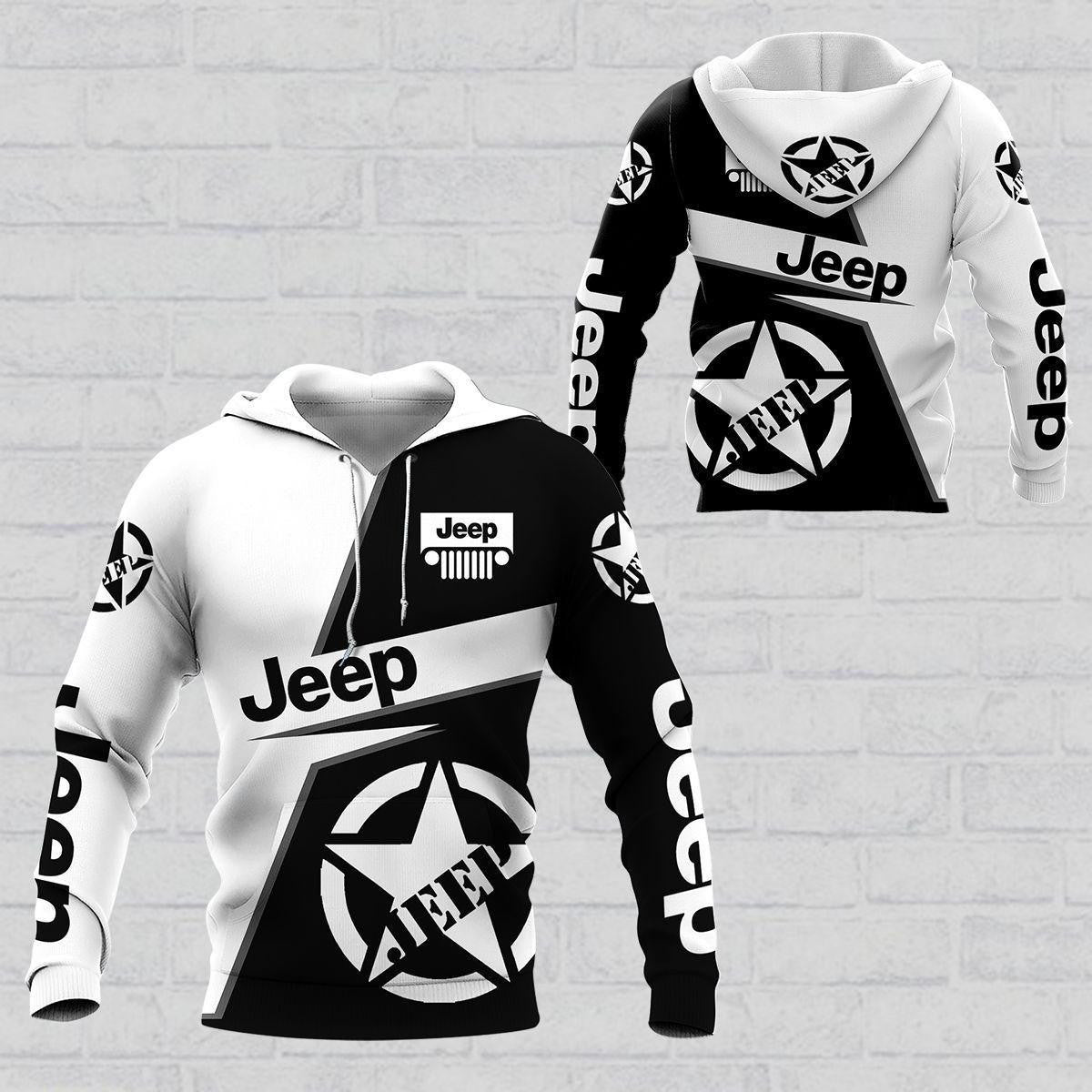Jeep Shirt Fan Gift 940, Stylist Unisex 3d Hoodie Zip Hoodie