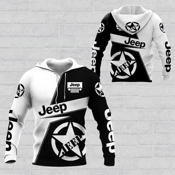 Jeep Shirt Fan Gift 940, Stylist Unisex 3d Hoodie Zip Hoodie