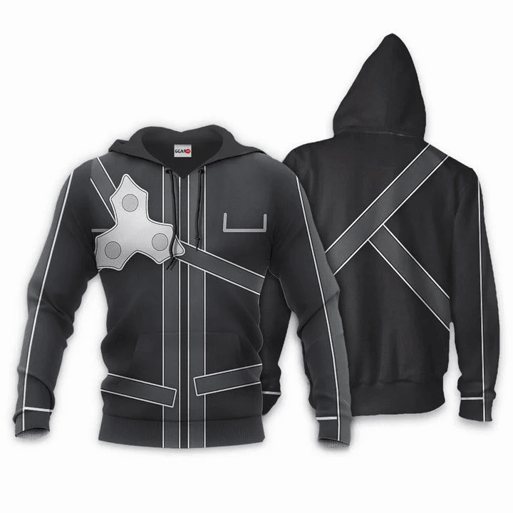 Sword Art Online Kirito Anime Manga For Men And Women 3d Hoodie Zip Hoodie