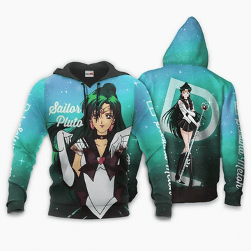 Sailor Pluto Setsuna Meioh Anime Manga Moon For Men And Women 3d T Shirt Sweatshirt Zip Hoodie Bomber 614