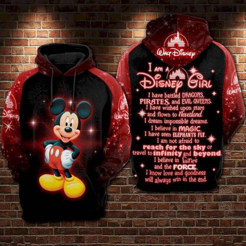 Mickey Mouse Disney Twinkle 3d Hoodie