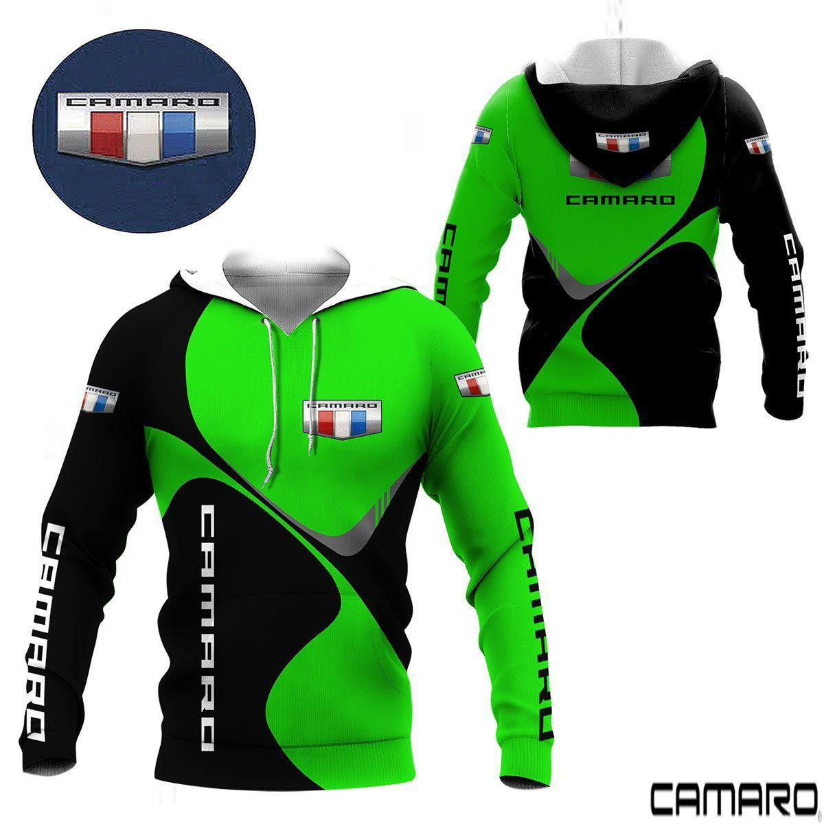 Chevrolet Camaro Shirt Fan Gift 393, Stylist Unisex 3d Hoodie Zip Hoodie