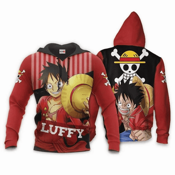 Monkey D Luffy One Piece Anime Manga For Men And Women 3d Hoodie Zip Hoodie