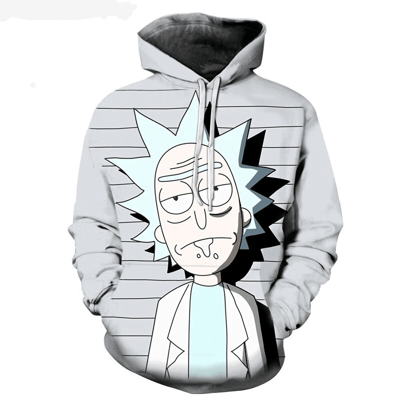 Cartoon Rick And Morty T Shirt Hoodie Sweater 859