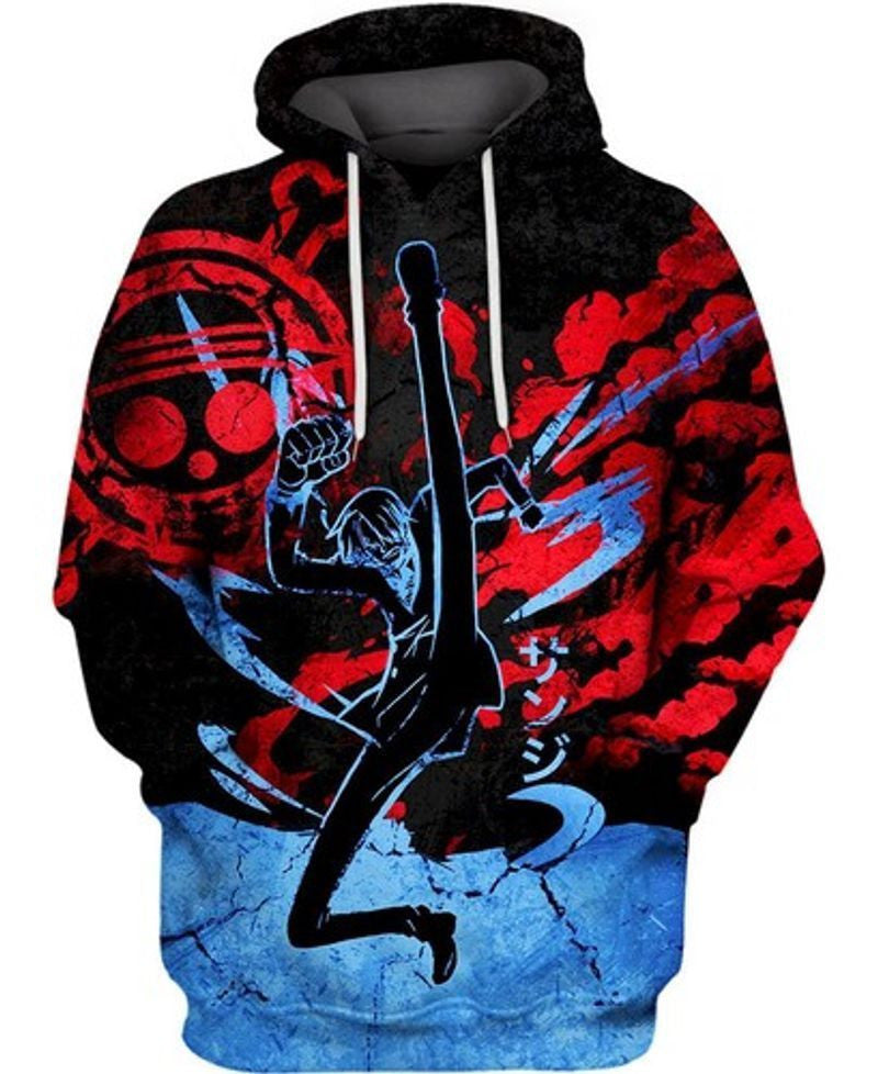 Heroic Sanji One Piece 3d Hoodie