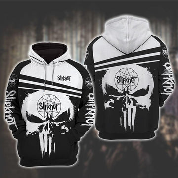 Slipknot Punisher Skull 3d All Over Print T Shirt Hoodie
