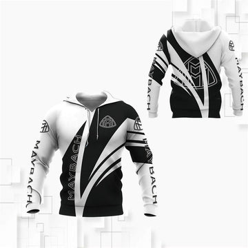 Maybach Shirt Fan Gift 1028, Stylist Unisex 3d Hoodie Zip Hoodie