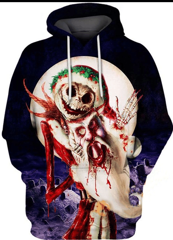 Jack Christmas Hoodie 3d