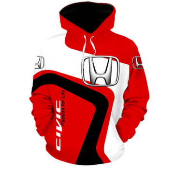 Honda Motor 14 Fan Gift, Honda Motor Aop Hoodie