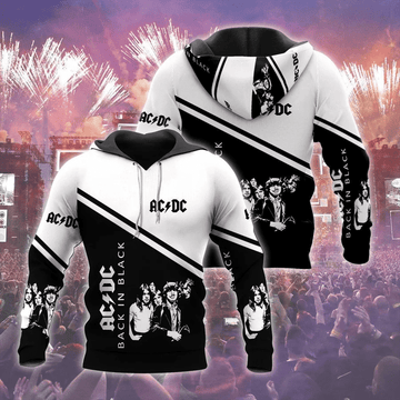 Acdc Rock Band 2 Fan Gift, Acdc Rock Band Aop Hoodie