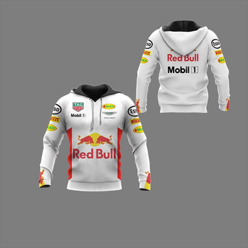 Red Bull Racing All Over Print Hoodie, Zip Hoodie 353