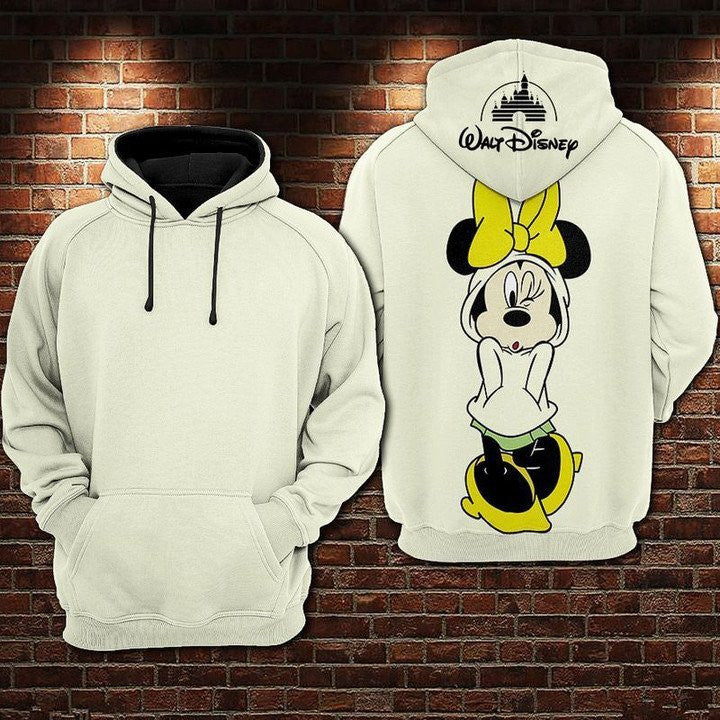 Minnie Mouse Disney Over Print 3d Hoodie