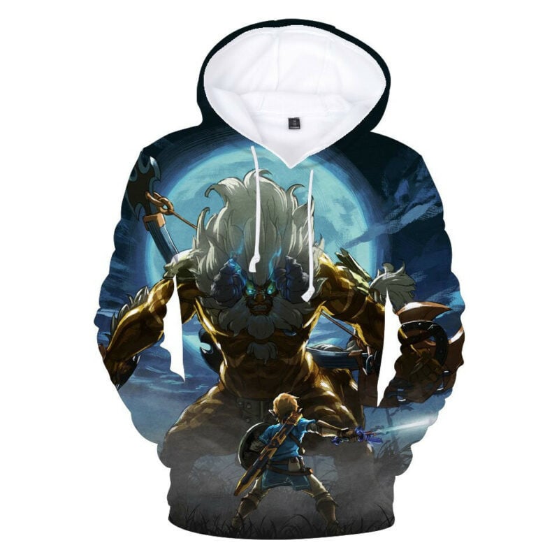 The Legend Of Zelda: Breath Of The Wild Game Series 3d Hoodie Zipper Hoodie