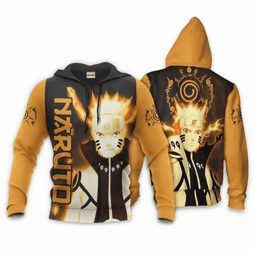 Naruto Kurama Anime Manga For Men And Women 3d Hoodie Zip Hoodie