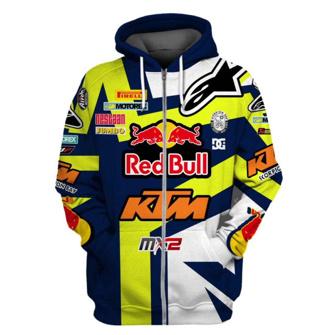 Red Bull Racing Team Personalized All Over Print Hoodie, Zip Hoodie 333