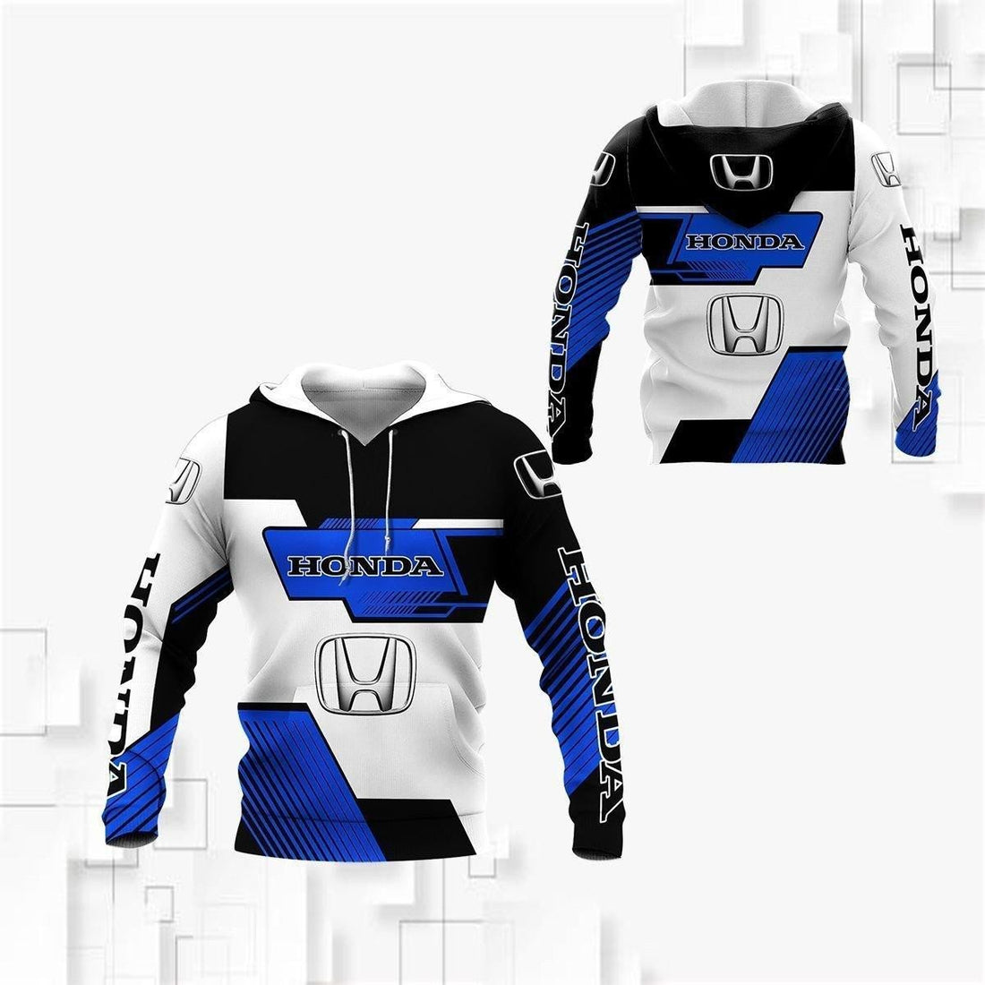 Honda Fan Gift 3, Stylist Unisex Cartoon 3d Hoodie Zip Hoodie