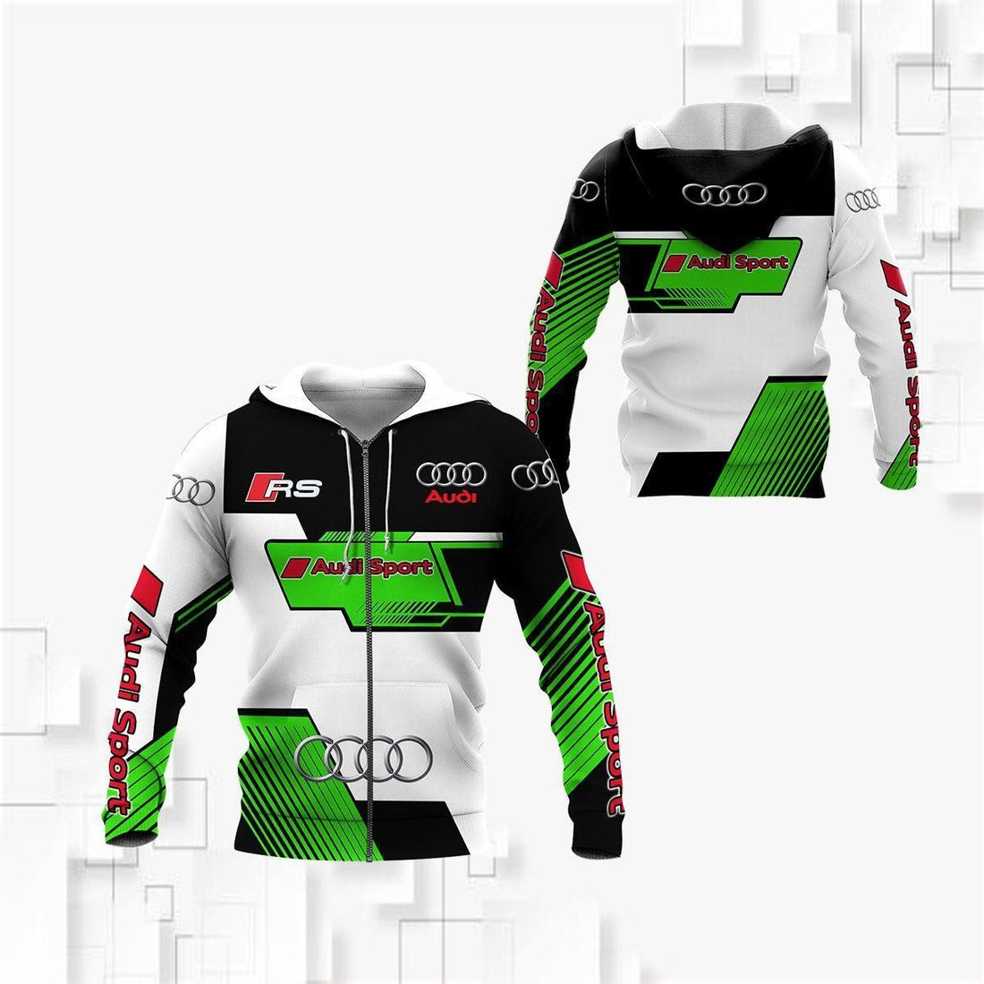 Audi Sport Luxury Car 8k309 Fan Gift 3d Zip Hoodie Hoodie Ii0