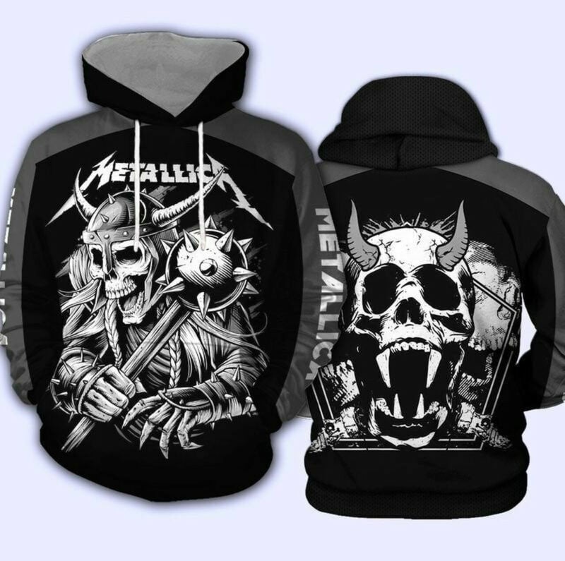 Metallica Style 4 3d Hoodie