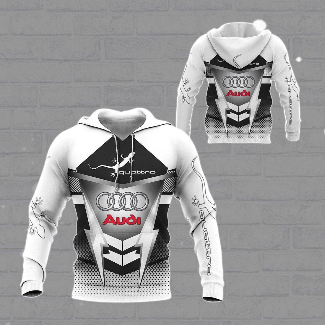Audi Sport Luxury Car 8k279 Fan Gift 3d Zip Hoodie Hoodie Ii0
