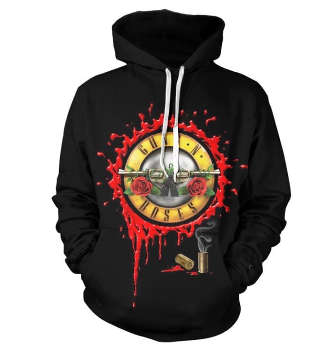 Guns N Roses Dont Cry 3d Hoodie