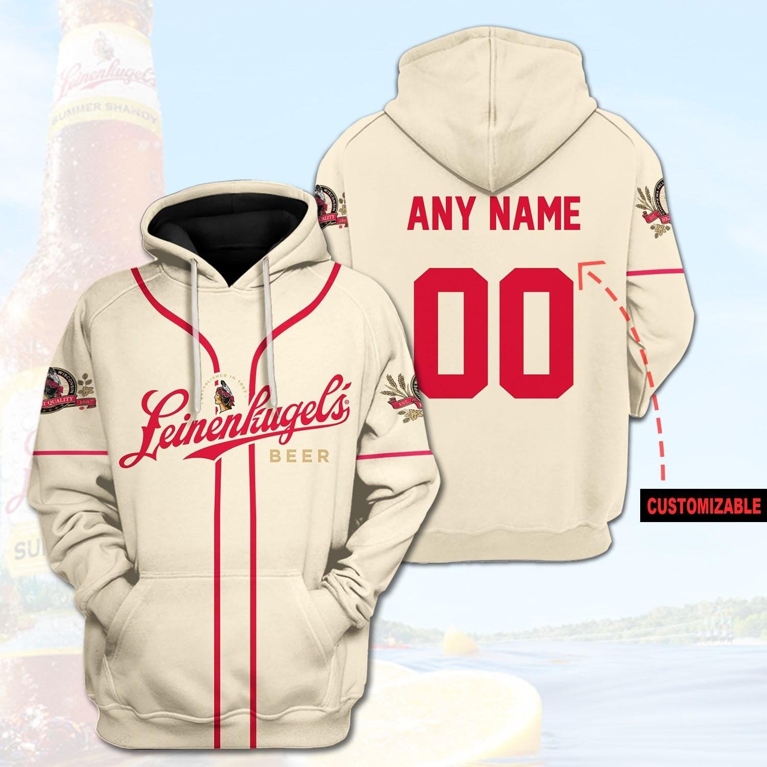 Leinenkugel's Beer Personalized 3d Hoodie