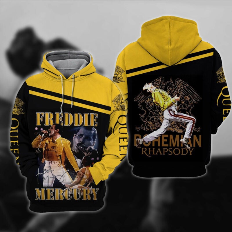 Freddie Mercury Singer 3d Hoodie Zip Hoodie