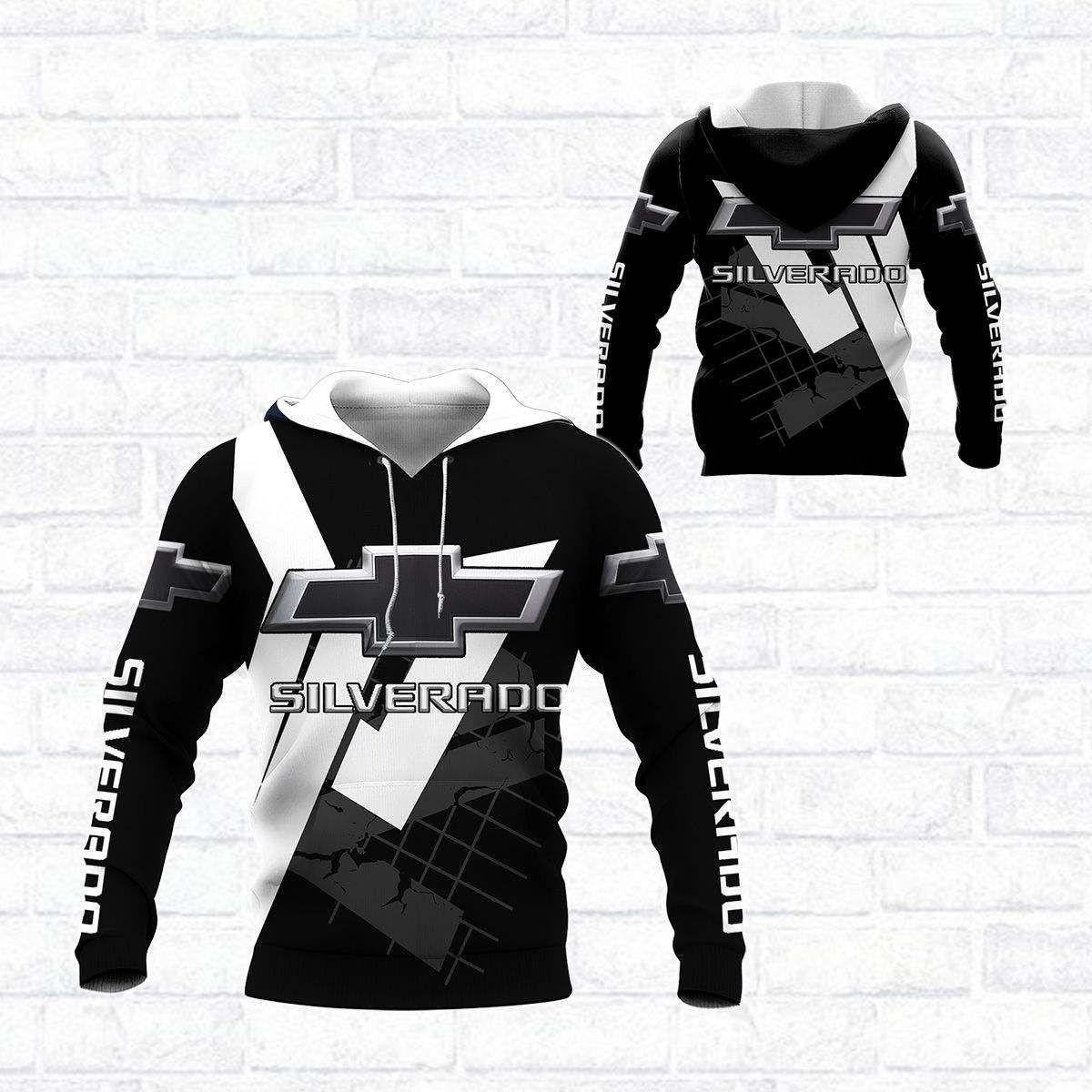 Chevrolet Silverado Shirt Fan Gift 901, Stylist Unisex 3d Hoodie Zip Hoodie