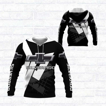 Chevrolet Silverado Shirt Fan Gift 901, Stylist Unisex 3d Hoodie Zip Hoodie