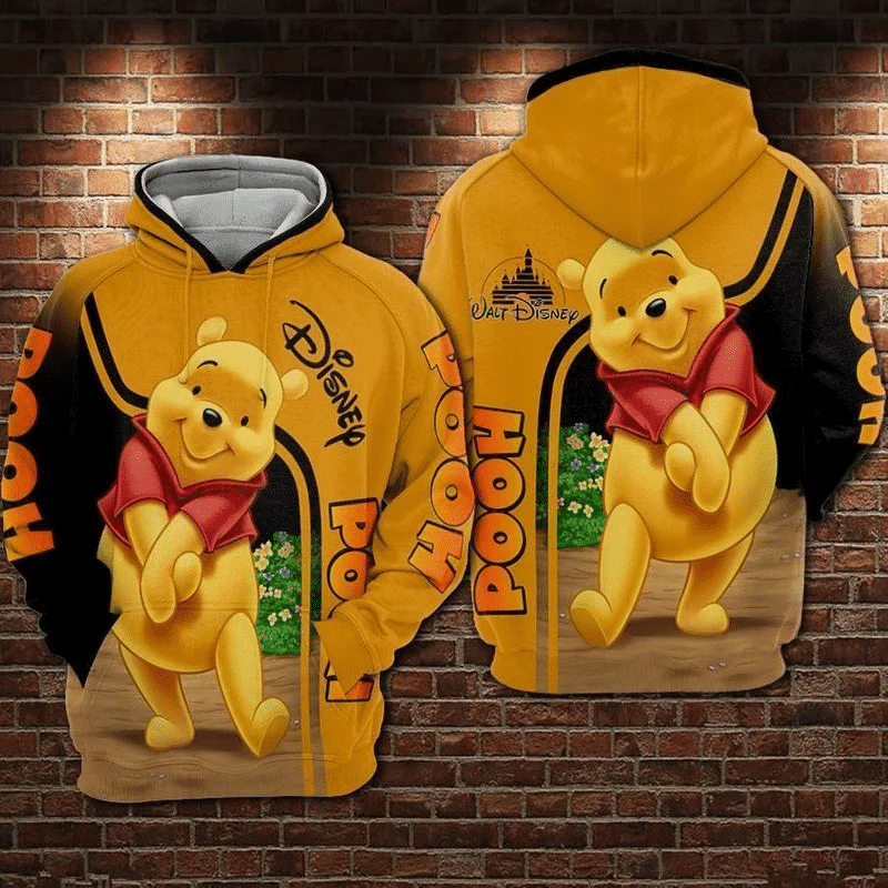 For Winnie The Pooh Lovers Shy 3d Hoodie