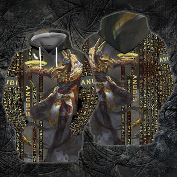 Anubis For Men And Women 3d Hoodie Zip Hoodie