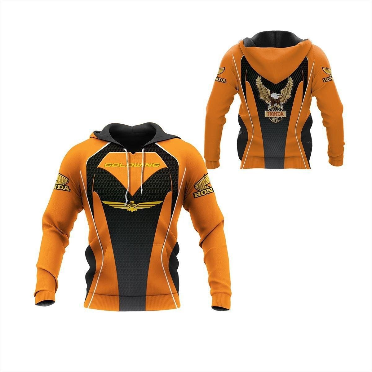 Honda Gold Wing Shirt Fan Gift 139, Stylist Unisex 3d Hoodie Zip Hoodie