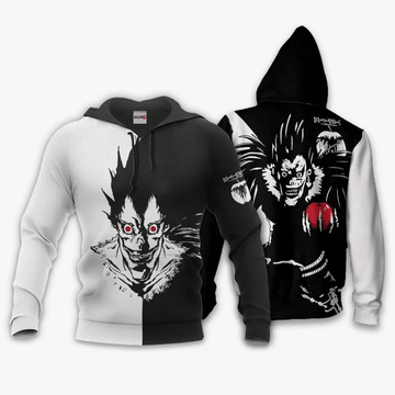 Death Note Ryuk Anime Manga For Men And Women 3d Hoodie Zip Hoodie