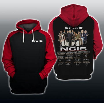 Ncis Tv Series Thank You For The Memories 2k608 Lover Gift ,ncis Tv Series All Over Print 3d Hoodie