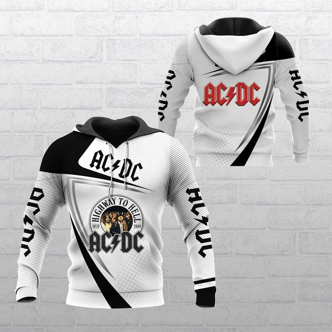 Ac/dc Music Band Fan Gift, Acdc Band Highway To Hell All Over Print Hoodie, Zip Hoodie 865