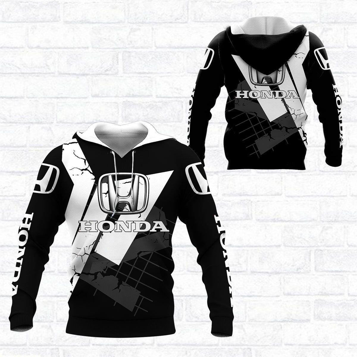 Honda Shirt Fan Gift 51, Stylist Unisex 3d Hoodie Zip Hoodie
