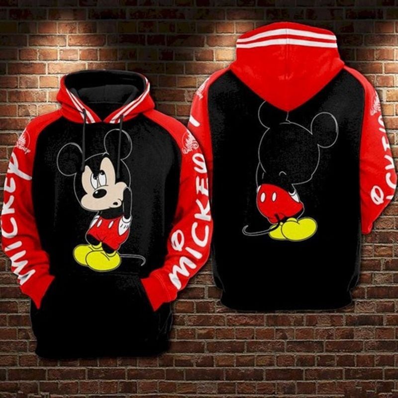 Mickey Comic 3d Hoodie