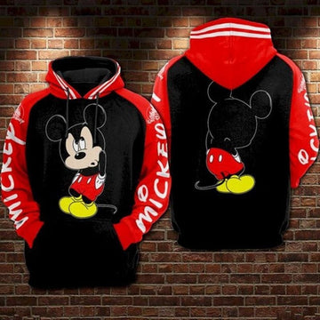 Mickey Comic 3d Hoodie