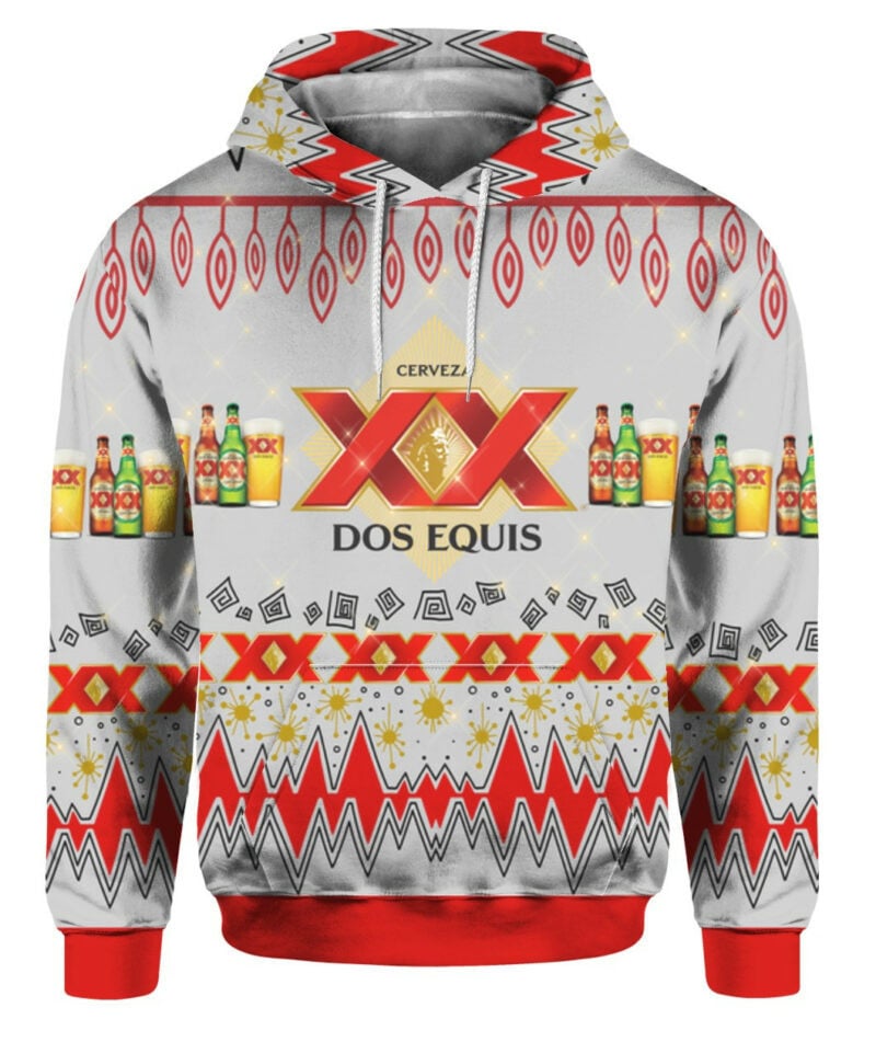 Dos Equis Beer 3d Print Ugly Christmas Sweater Hoodie Shirt