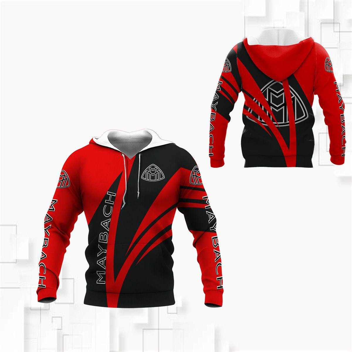 Maybach Shirt Fan Gift 1031, Stylist Unisex 3d Hoodie Zip Hoodie