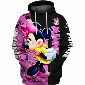 Minnie Mouse Lovers 3d Hoodie