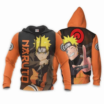 Uzumaki Naruto Anime Manga Aop Hoodie
