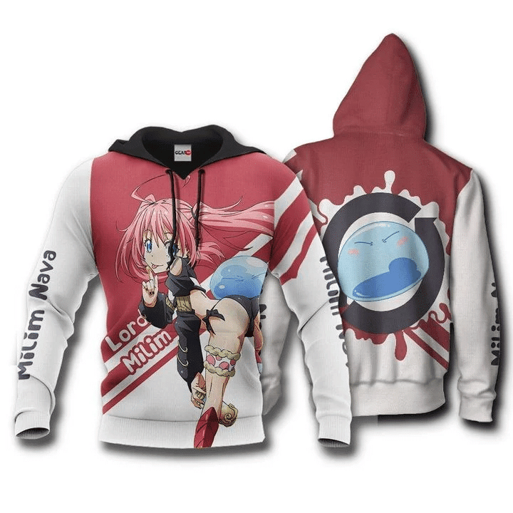 Demon Lord Milim Nava Tensura Anime Manga For Men And Women 3d Hoodie Zip Hoodie