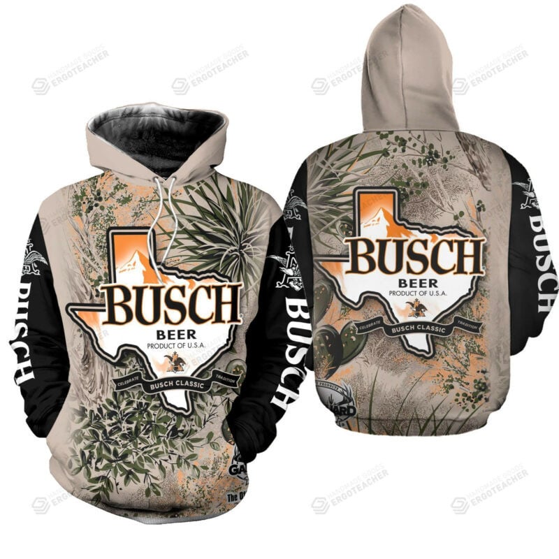 Busch Light 3d All Over Print Hoodie