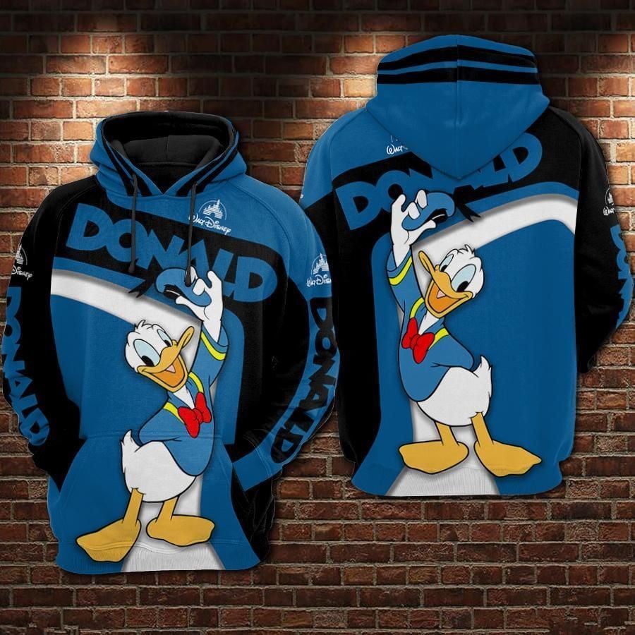 Donald Duck Movies Disney Over Print 3d Hoodie Zip Hoodie 39
